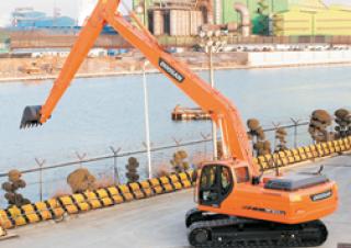 Električni rovokopač gusjeničar Doosan DX300LC SLR