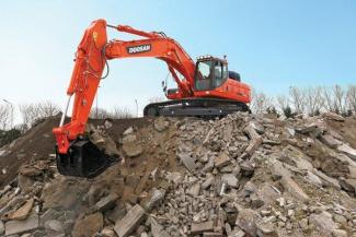 Bageri gusjeničari Doosan DX420NLC-3
