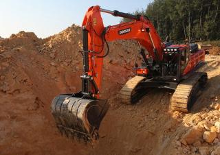 Bageri gusjeničari Doosan DX490LC-5