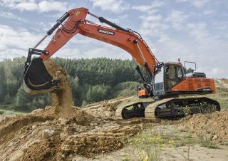 Bageri gusjeničari Doosan DX490LC-5