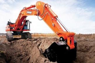 Bageri gusjeničari Doosan DX490NLC-3