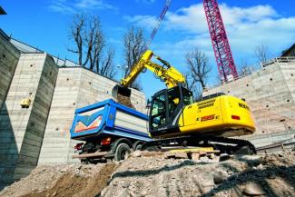 Bageri gusjeničari New Holland E195C EL