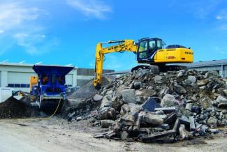Bageri gusjeničari New Holland E215C LC