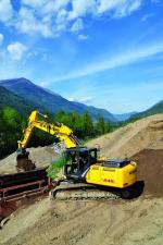 Bageri gusjeničari New Holland E245C LC