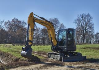 Bageri gusjeničari New Holland E60C