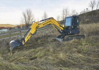 Bageri gusjeničari New Holland E60C