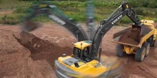 Bageri gusjeničari Volvo EC160DNL