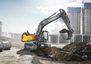 Bageri gusjeničari Volvo EC160EL