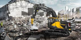 Bageri gusjeničari Volvo EC250EL