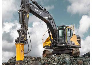 Bageri gusjeničari Volvo EC250ELR