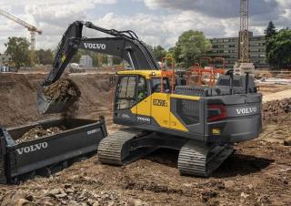 Bageri gusjeničari Volvo EC250ERL