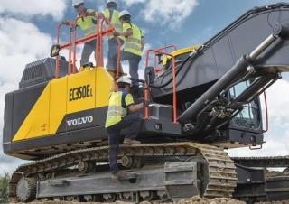 Bageri gusjeničari Volvo EC350EL Hybrid