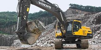 Bageri gusjeničari Volvo EC380DNL