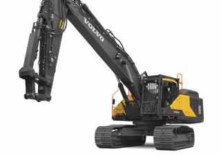 Bageri gusjeničari Volvo EC380ENL Straight boom