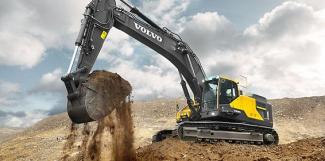 Bageri gusjeničari Volvo EC480EL
