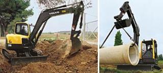 Bageri gusjeničari Volvo ECR88