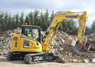 Bageri gusjeničari Komatsu PC88MR-11E0