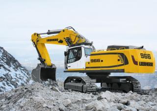 Bageri gusjeničari Liebherr R 966 Litronic 