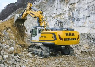 Bageri gusjeničari Liebherr R 966 Litronic 