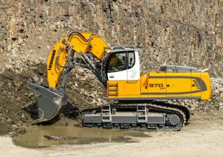 Bageri gusjeničari Liebherr R 970 SME Litronic 