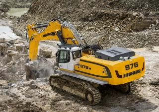 Bageri gusjeničari Liebherr R 976 Litronic