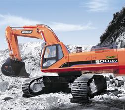 Bageri gusjeničari Doosan Solar 500 LC-V Gigant