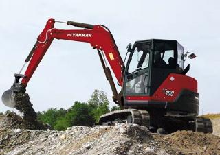 Bageri gusjeničari Yanmar SV100-2 