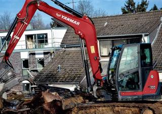 Bageri gusjeničari Yanmar SV100-2 