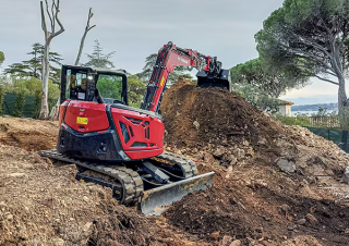 Bageri gusjeničari Yanmar SV100-7