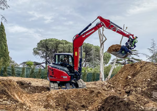 Bageri gusjeničari Yanmar SV100-7