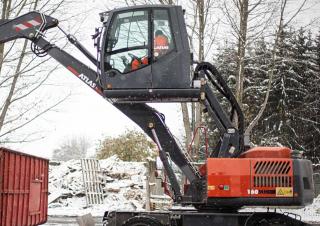 Bageri na kotačima Atlas 160 MH