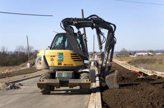 Bageri na kotačima Mecalac 714 MW e
