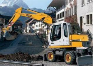 Bageri na kotačima Liebherr A 309 Litronic