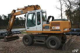 Bageri na kotačima Liebherr A 900 B Litronic