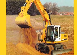 Bageri na kotačima Liebherr A 904 Litronic