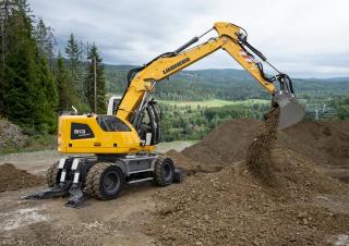 Bageri na kotačima Liebherr A 913 Compact Litronic G6.0