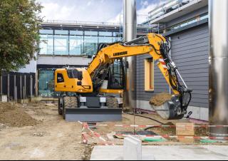 Bageri na kotačima Liebherr A 914 C Litonic