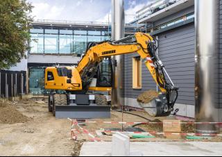 Bageri na kotačima Liebherr A 914 Compact Litronic
