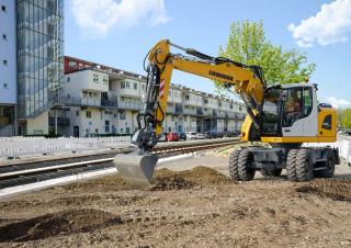 Bageri na kotačima Liebherr A 914 Compact Litronic