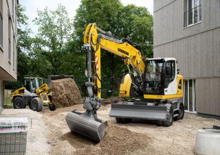 Bageri na kotačima Liebherr A 914 Compact Litronic G6.0