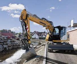 Bageri na kotačima Liebherr A 914 Compact Litronic