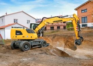 Bageri na kotačima Liebherr A 916 Litronic G6.0
