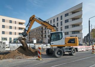 Bageri na kotačima Liebherr A 916 Litronic