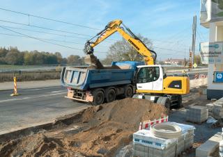 Bageri na kotačima Liebherr A 916 Litronic