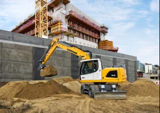 Bageri na kotačima Liebherr A 916 Litronic G6.0