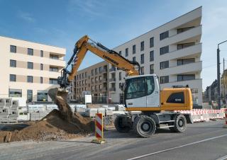 Bageri na kotačima Liebherr A 916 Litronic G6.0