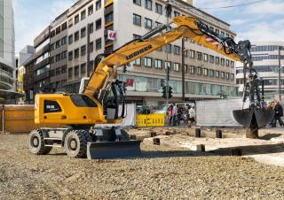 Bageri na kotačima Liebherr A 918 Compact Litronic