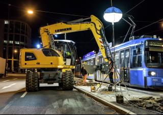 Bageri na kotačima Liebherr A 918 Compact Litronic