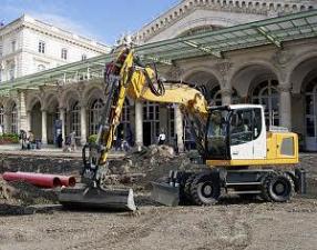 Bageri na kotačima Liebherr A 918 Litronic