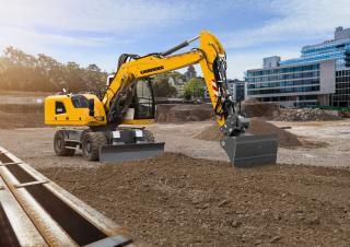 Bageri na kotačima Liebherr A 920 Litronic